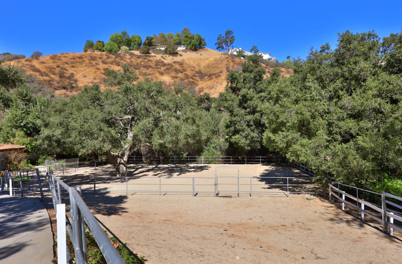 equestrian property with large arena and separate turn out