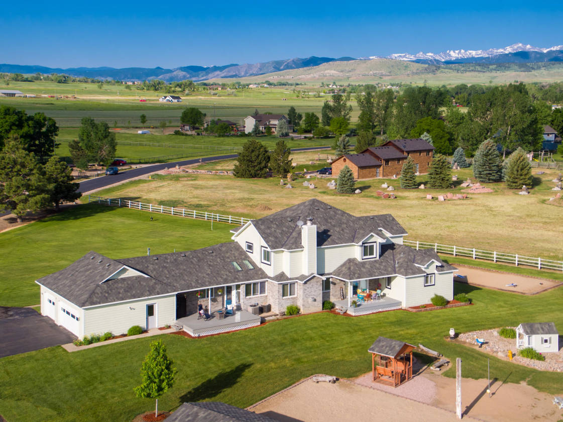 Rare Opportunity! Over 3 acres Colorado Country Farmhouse! Picturesque