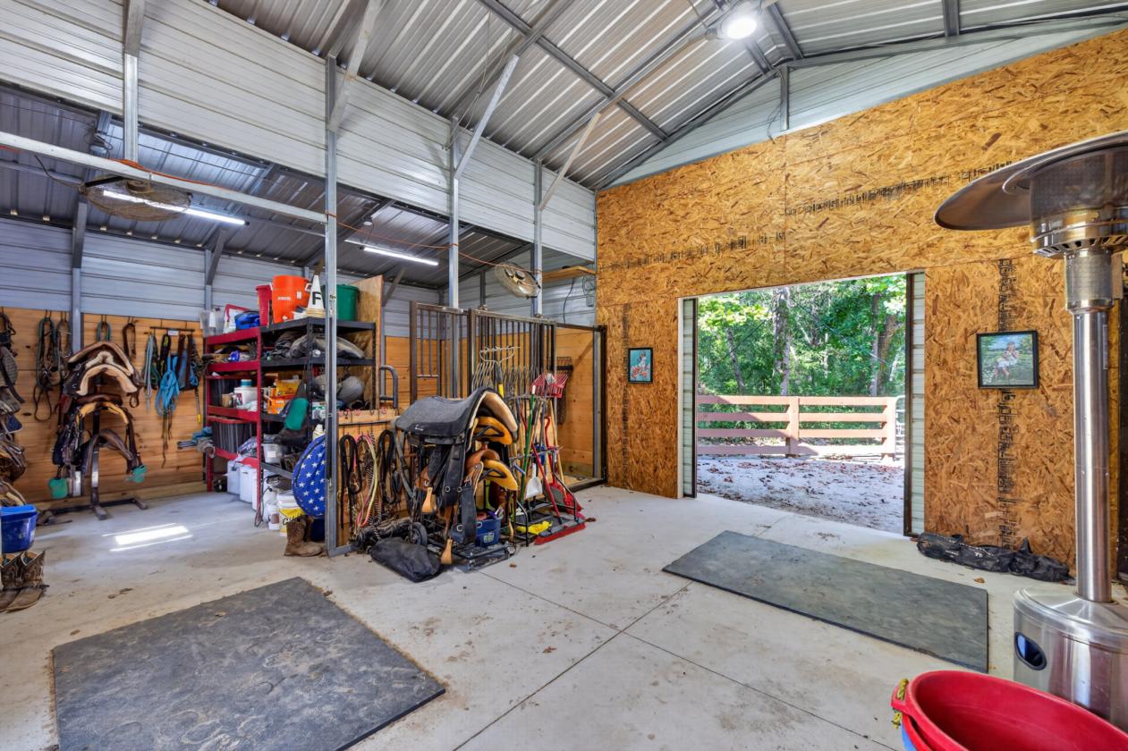 8.52 Acre horse farm with creek and home - photo 26