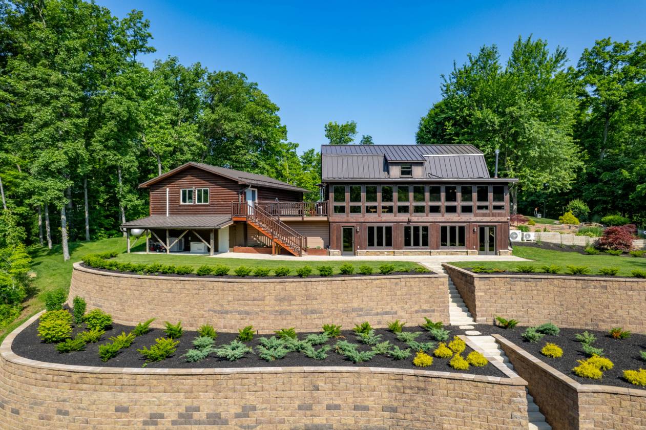 Extraordinary 30+ acre estate with log cabin home - photo 1