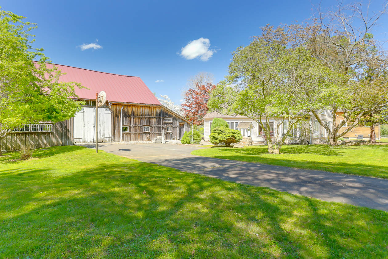 Lake Terramuggus horse property with 55' of lake frontage Marlborough