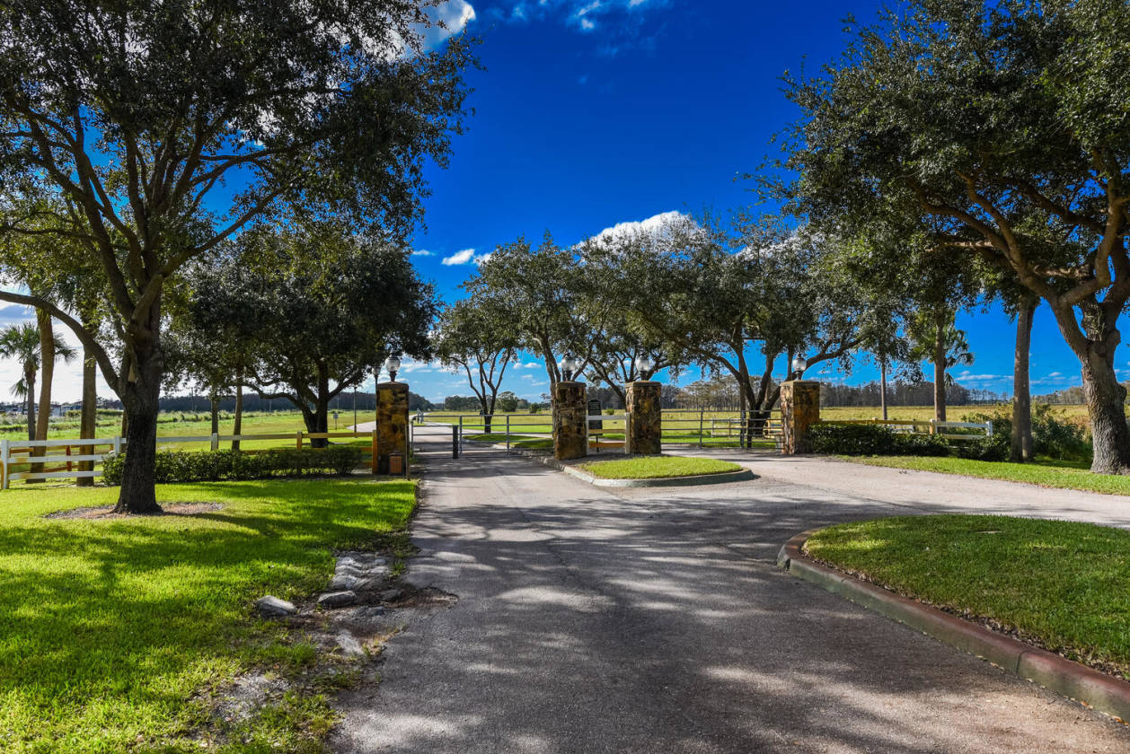 One of the largest properties in Trailside, gated equestrian community