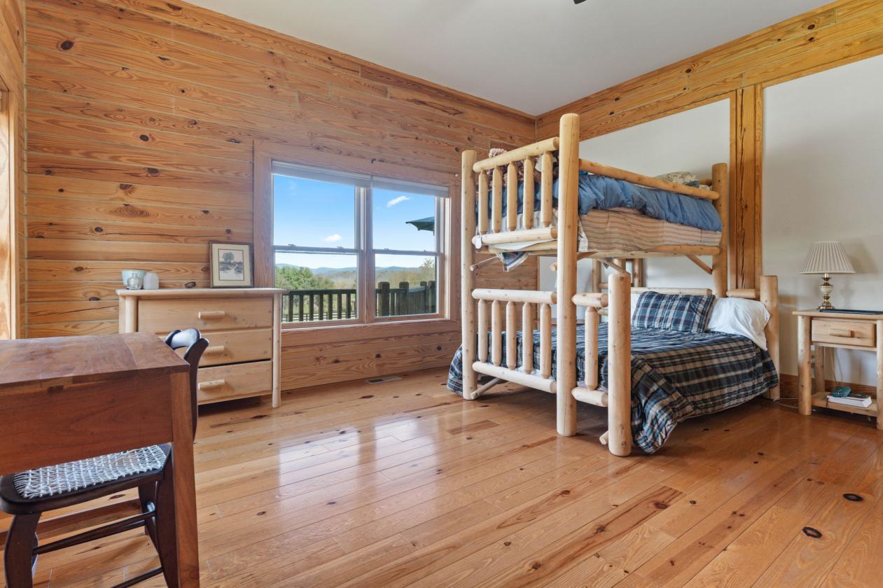 Modern log home and equestrian property with views - photo 23