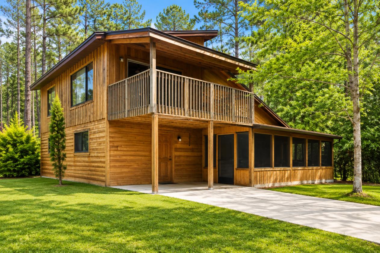 Luxury lake estate with acreage and horse stalls - photo 6