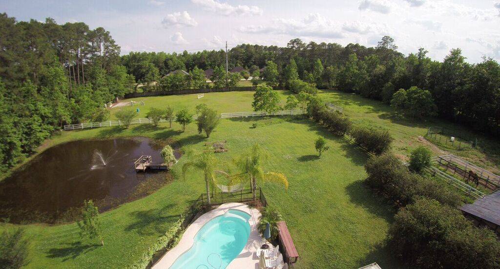 Private Horse Farm with Picturesque Views Jacksonville, Duval County, Florida Horse Properties