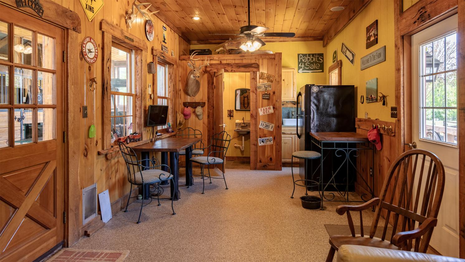 243-Acre Horse Farm w/ Log Home & Stable - photo 7