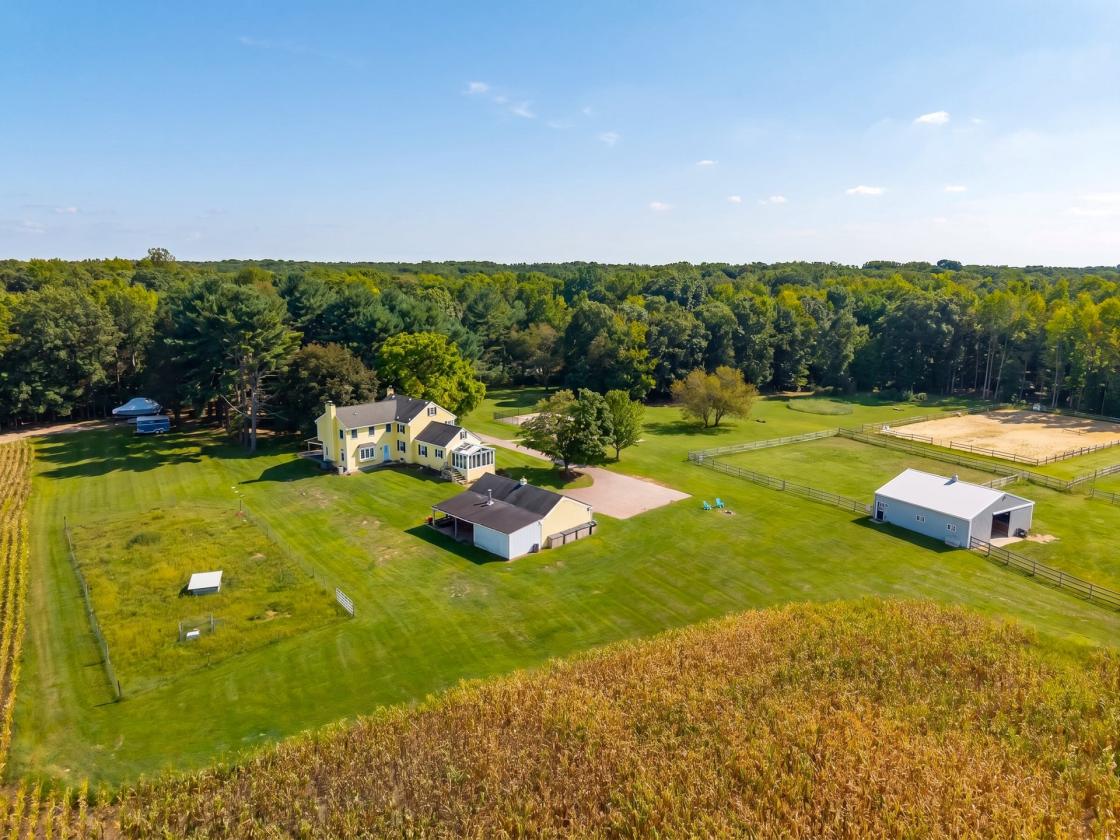 83.90 +/- Acre Estate with Farmhouse/Barn/Pool - photo 11