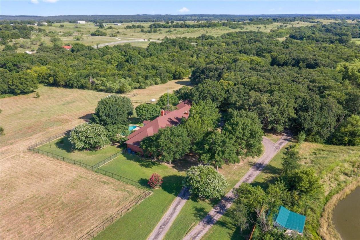14 Acres with Barn, Pond & Custom Home - photo 1