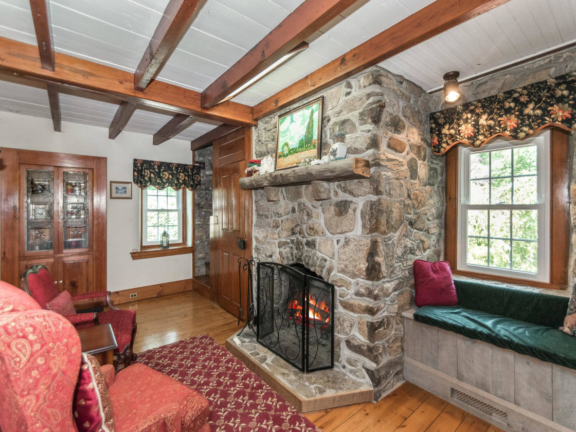 13 Acre Horse Farm with 1800's Stone Farmhouse plus Architects