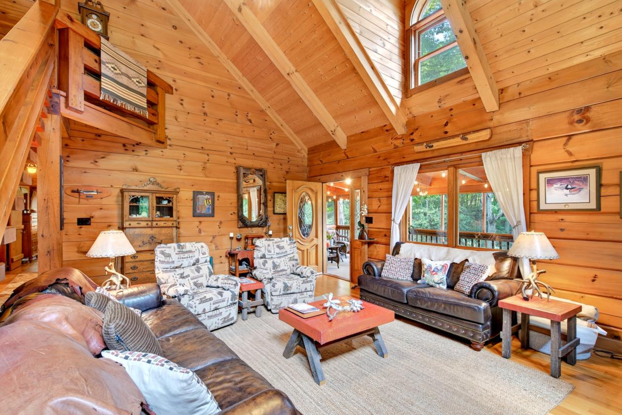 Creekfront Equestrian Estate Bordering Pisgah Forest - photo 26