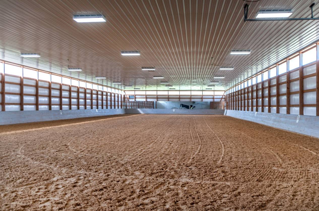 18 Acre Lake Michigan Equestrian Estate with Indoor Arena in