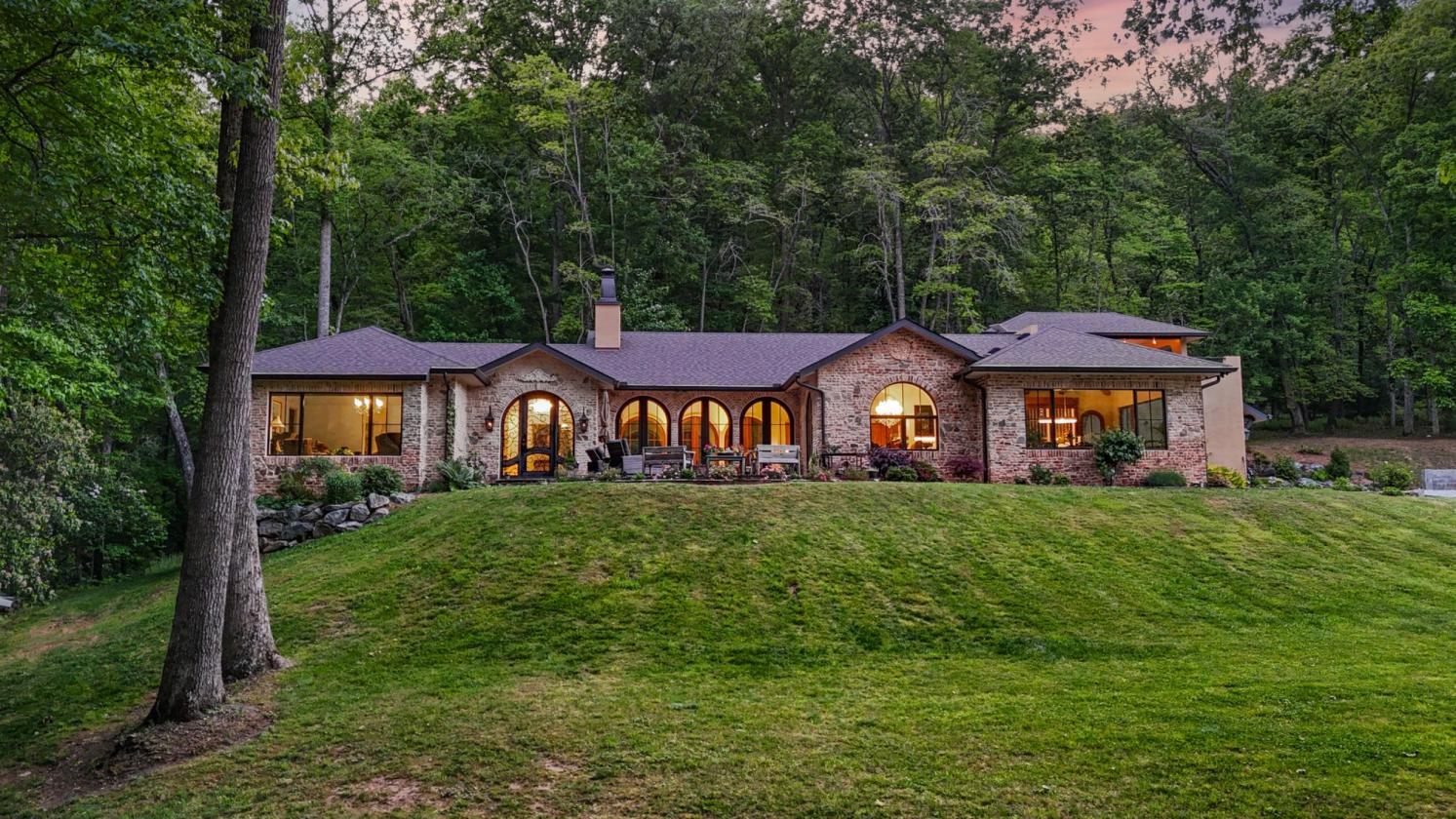 Luxury Equine Estate abutting Pisgah Nat'l Forest - photo 1
