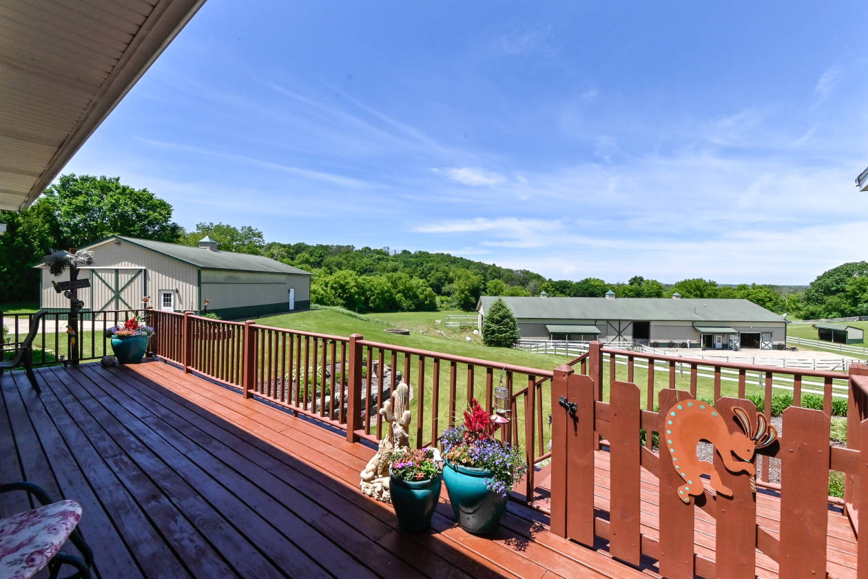 Private equestrian estate nestled on 13 acres with countryside views Elkhorn, Walworth County