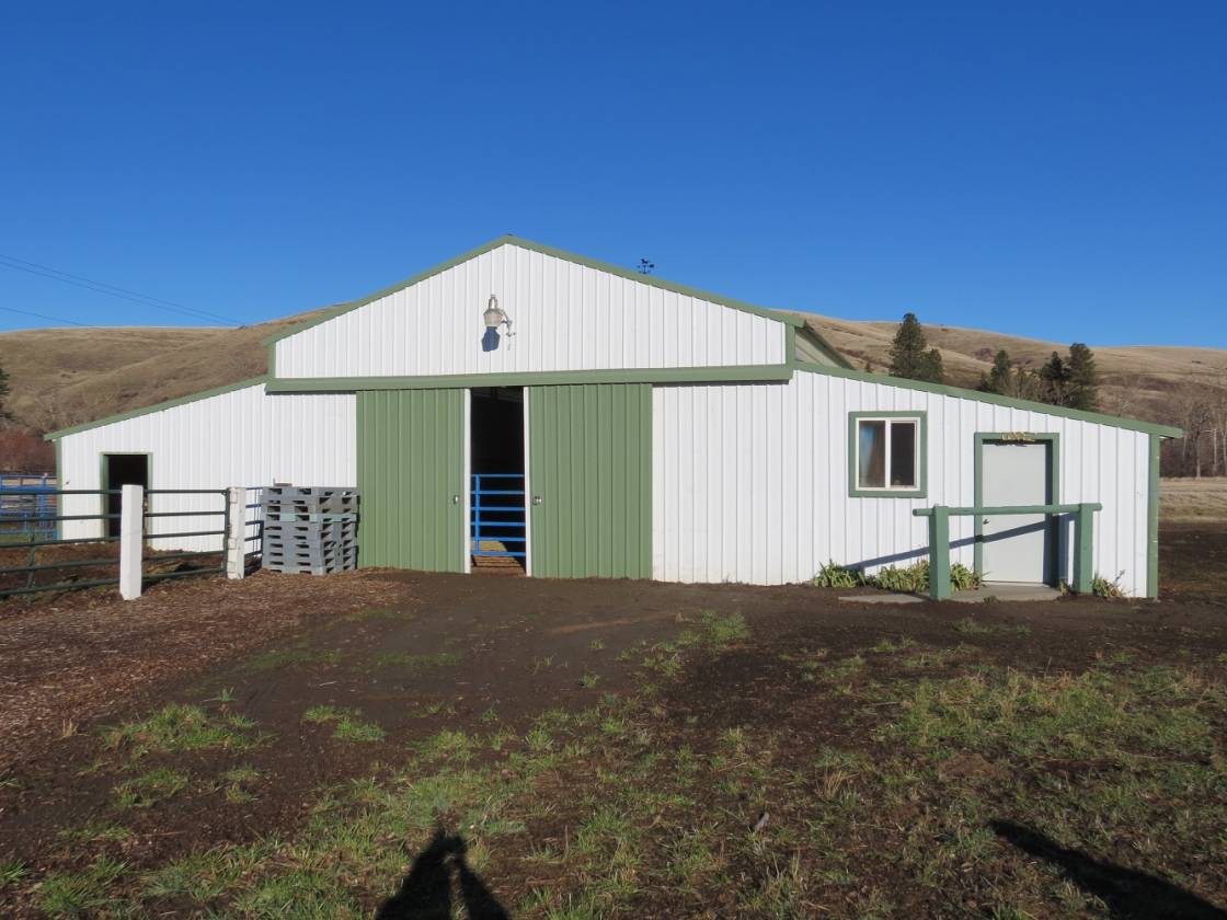 Beautiful riverfront horse property in the Blue Mountains of Eastern