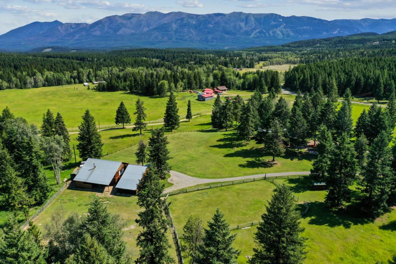 Breathtaking 22 acres in NW Montana with handcrafted cabin and