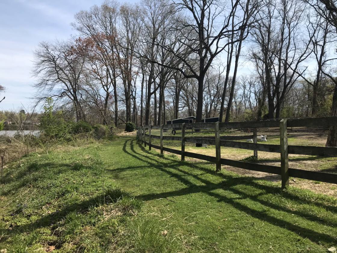 Horse farm that sits on the Allentown Lake Allentown, Monmouth County