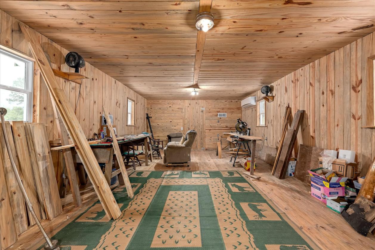 Custom Log Cabin on 9 Acres with 2 Horse Stalls - photo 26