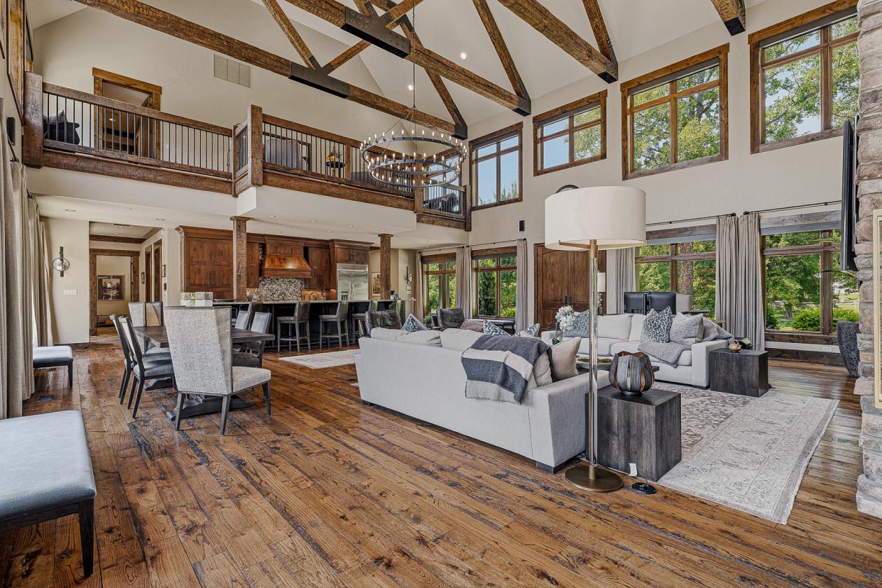 Modern Rustic Estate with Lake, Trails & Barn - photo 13