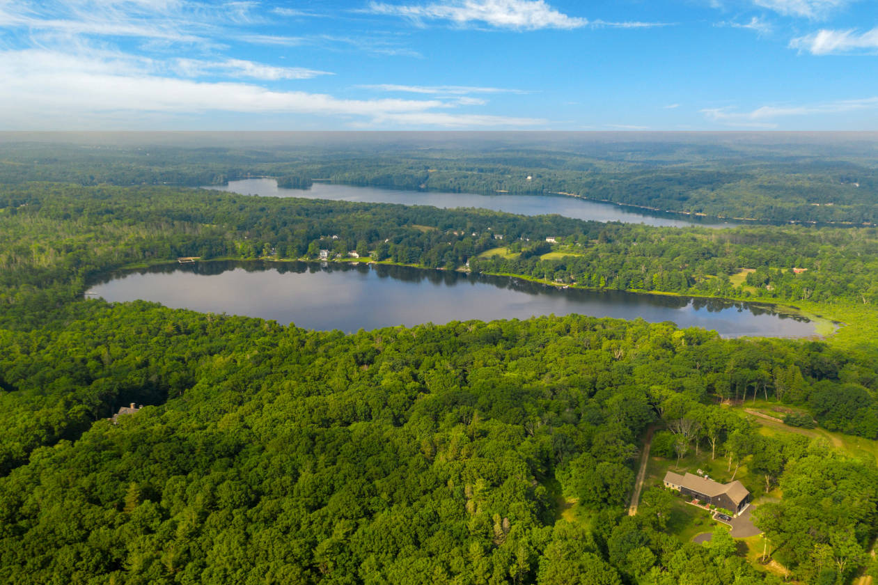 17+ waterfront acres on beautiful country road in Goshen, Connecticut ...