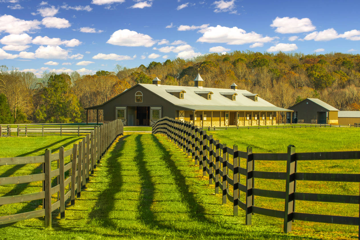 Stunning 64 acre premier horse farm near Charlotte North Carolina
