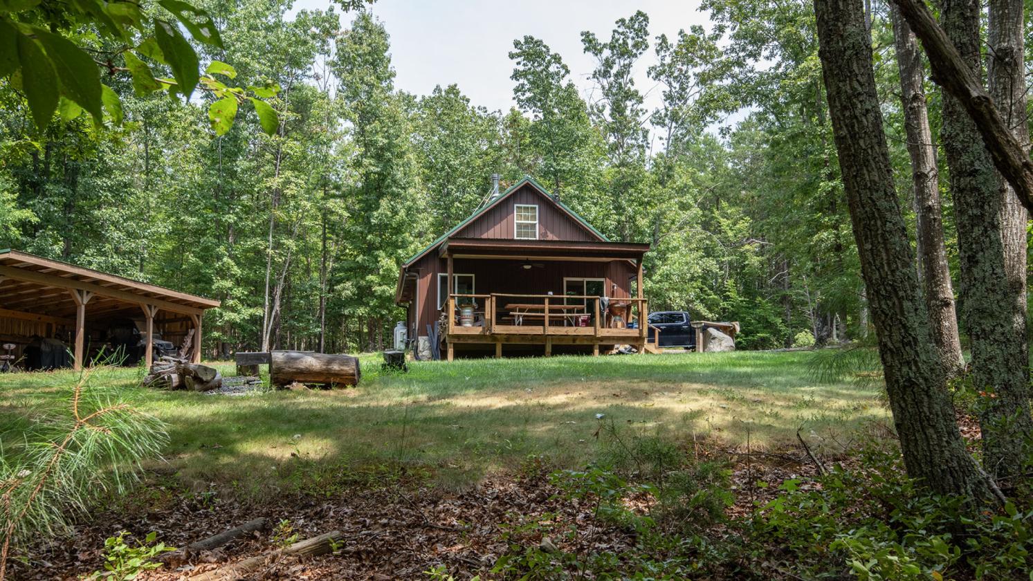 243-Acre Horse Farm w/ Log Home & Stable - photo 28