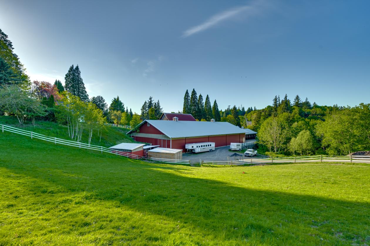 Gated 25-acre equestrian estate with sweeping Mt. - photo 27