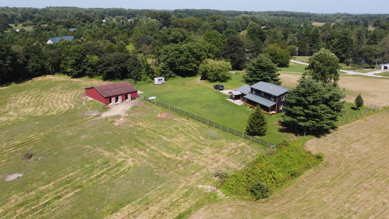 Horse farm with remodeled home - photo 4