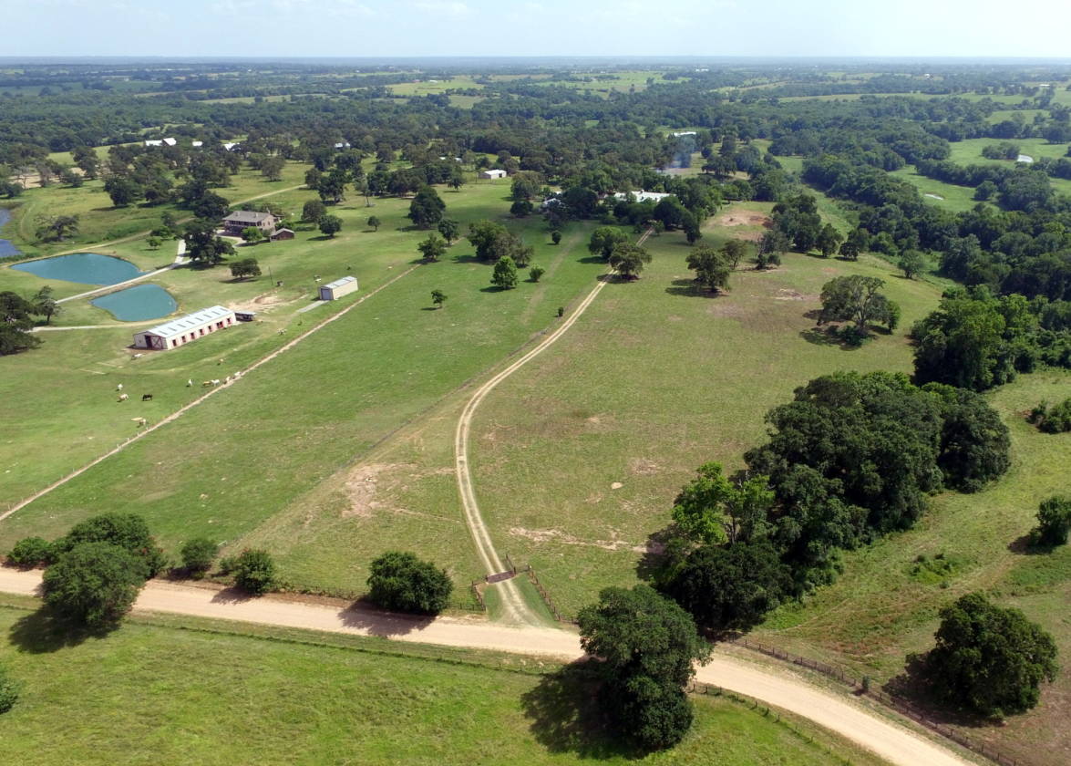 Bellville Waterfront 40Acre Ranch w/2 Homes, Barn, Pond & Mill