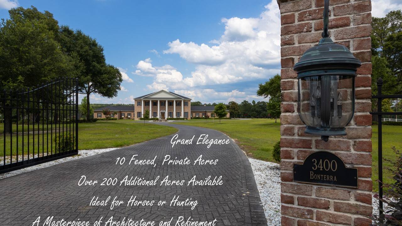 10 Acre Luxury Equestrian Estate with up to 300 acres... Laurel Hill