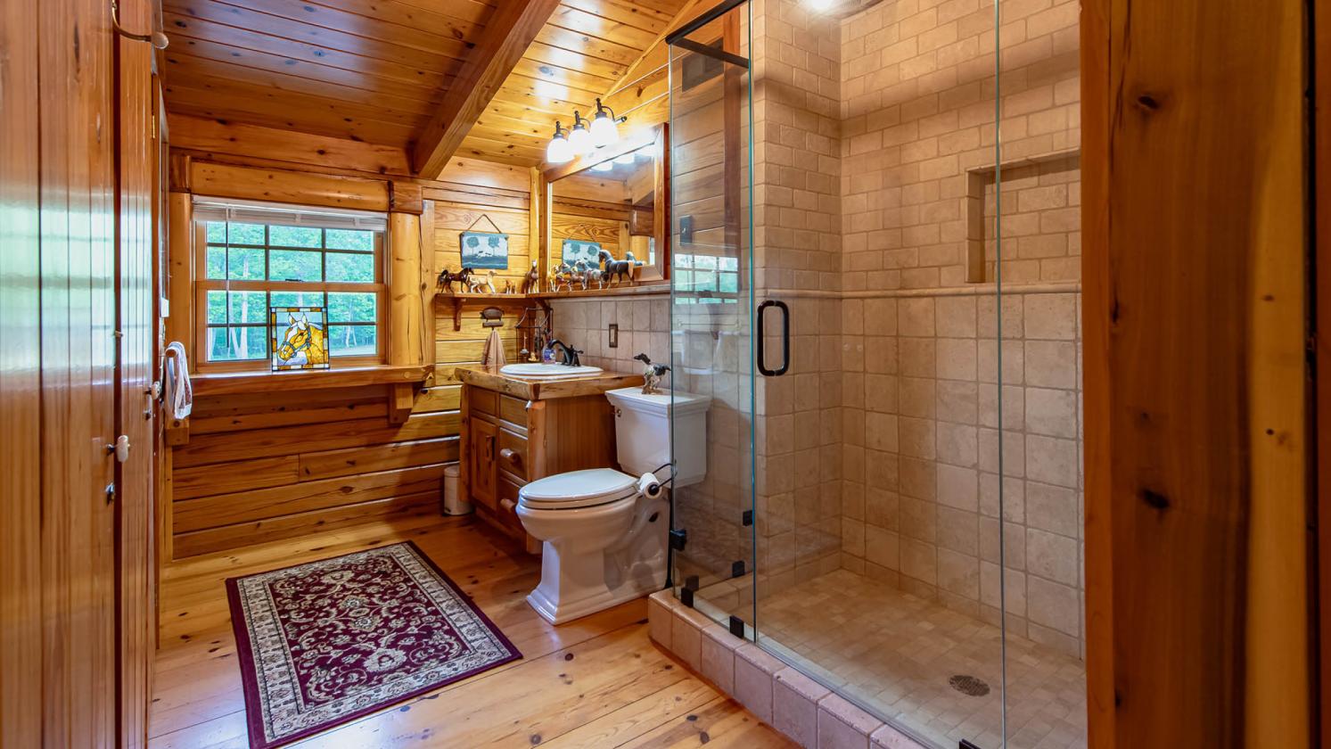 243-Acre Horse Farm w/ Log Home & Stable - photo 21