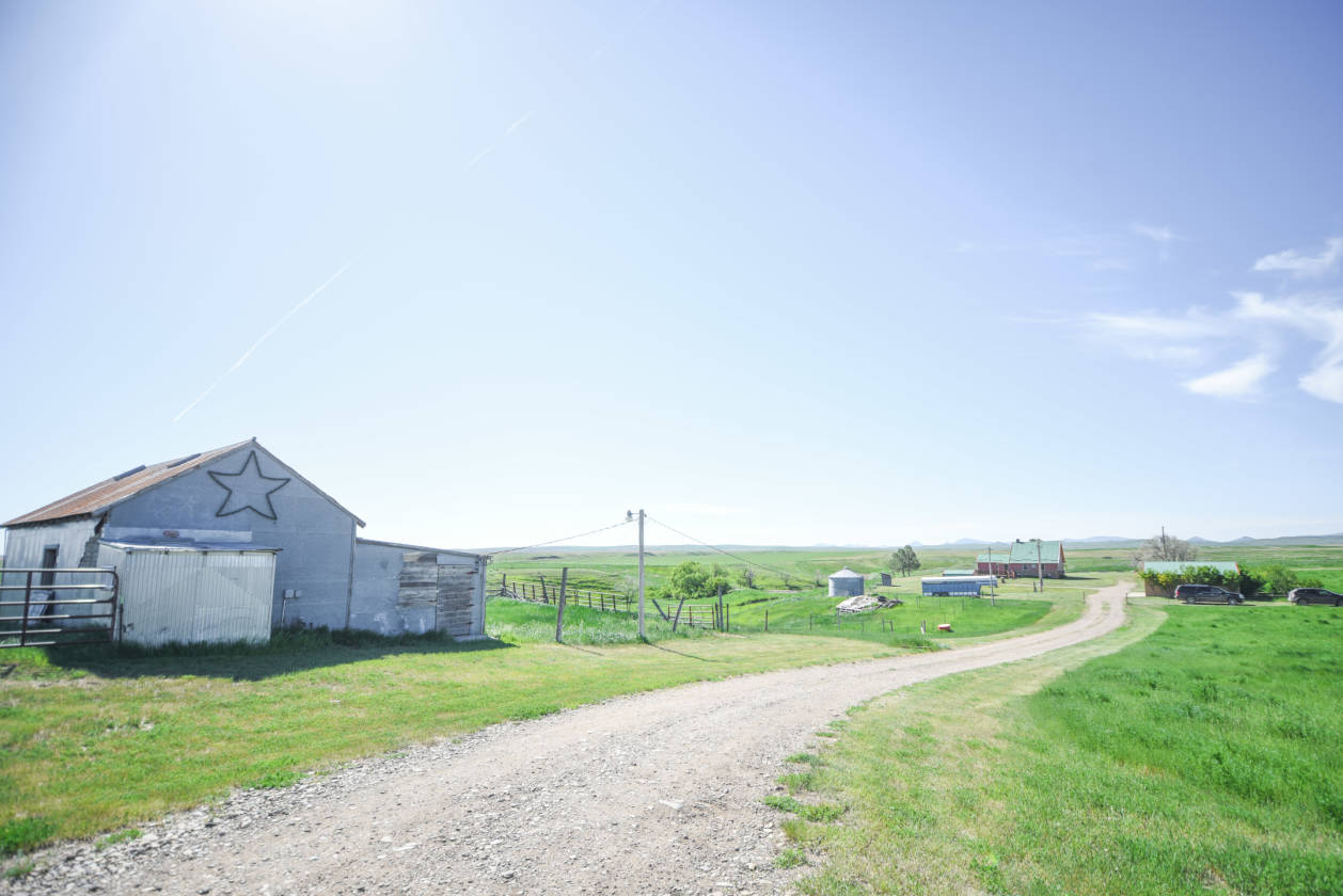Montana horse property with mountain view Chinook, Blaine County, Montana