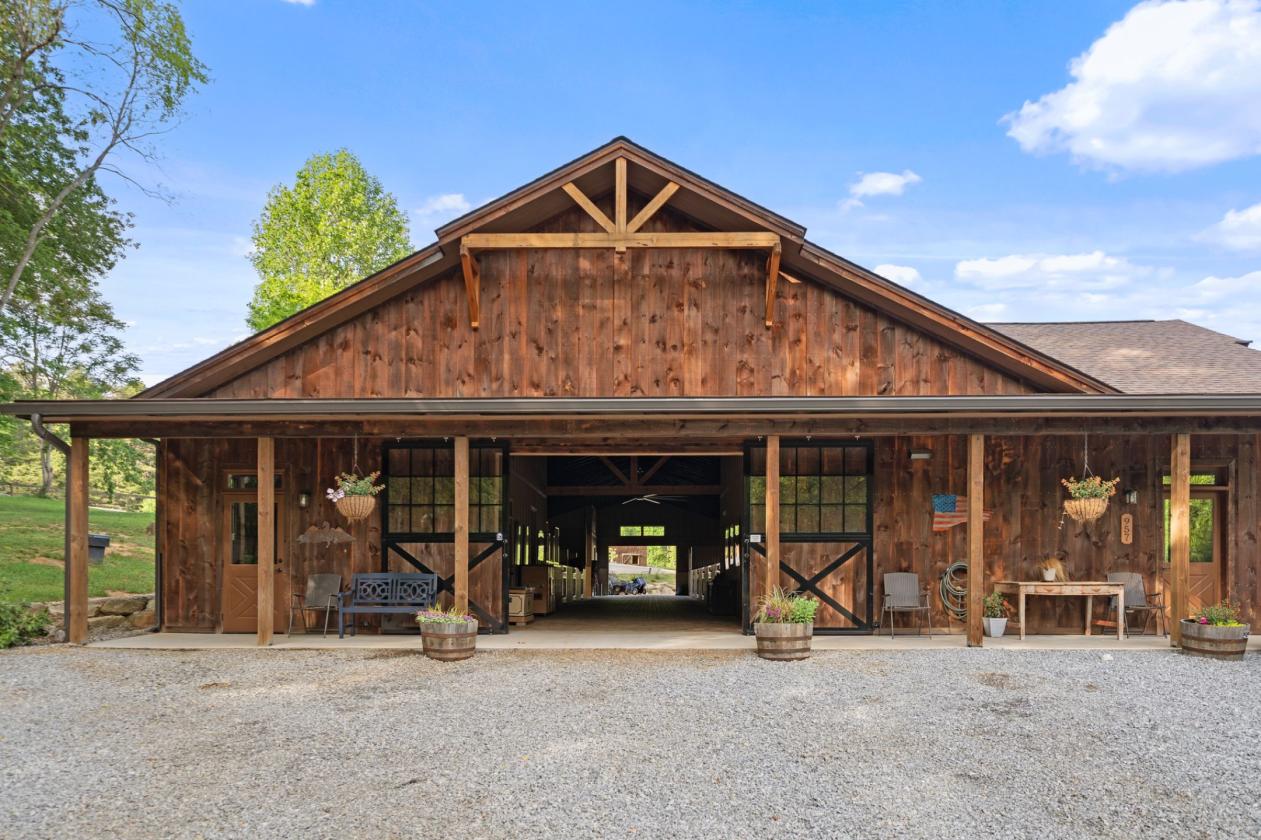 Luxury Equine Estate abutting Pisgah Nat'l Forest - photo 19