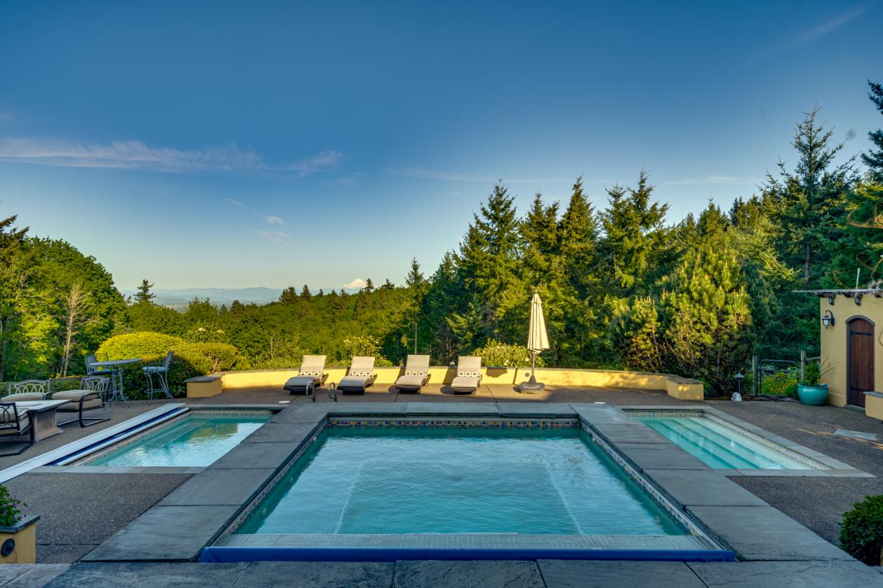 Gated 25-acre equestrian estate with sweeping Mt. - photo 13