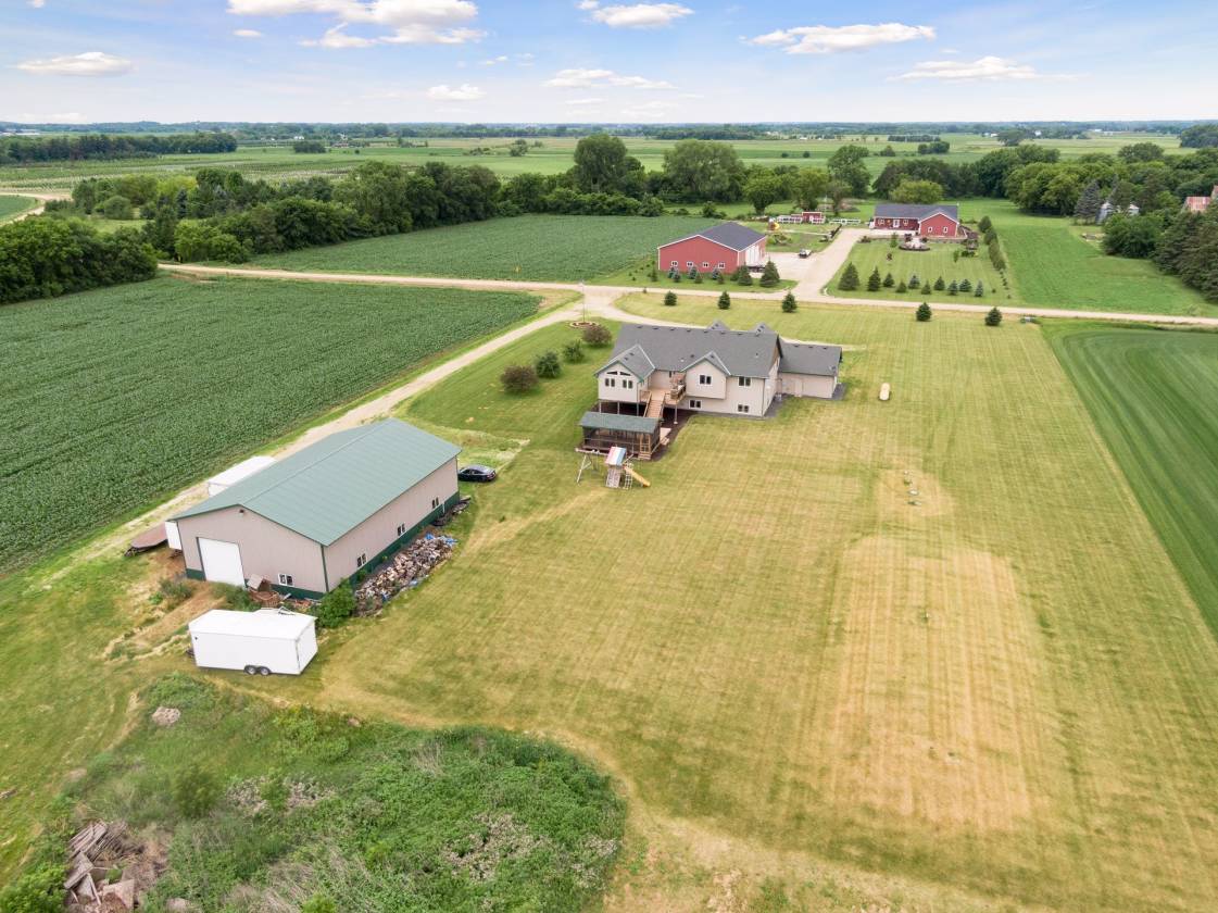 5 acre property with custom built home & pole barn. Northfield, Dakota County, Minnesota