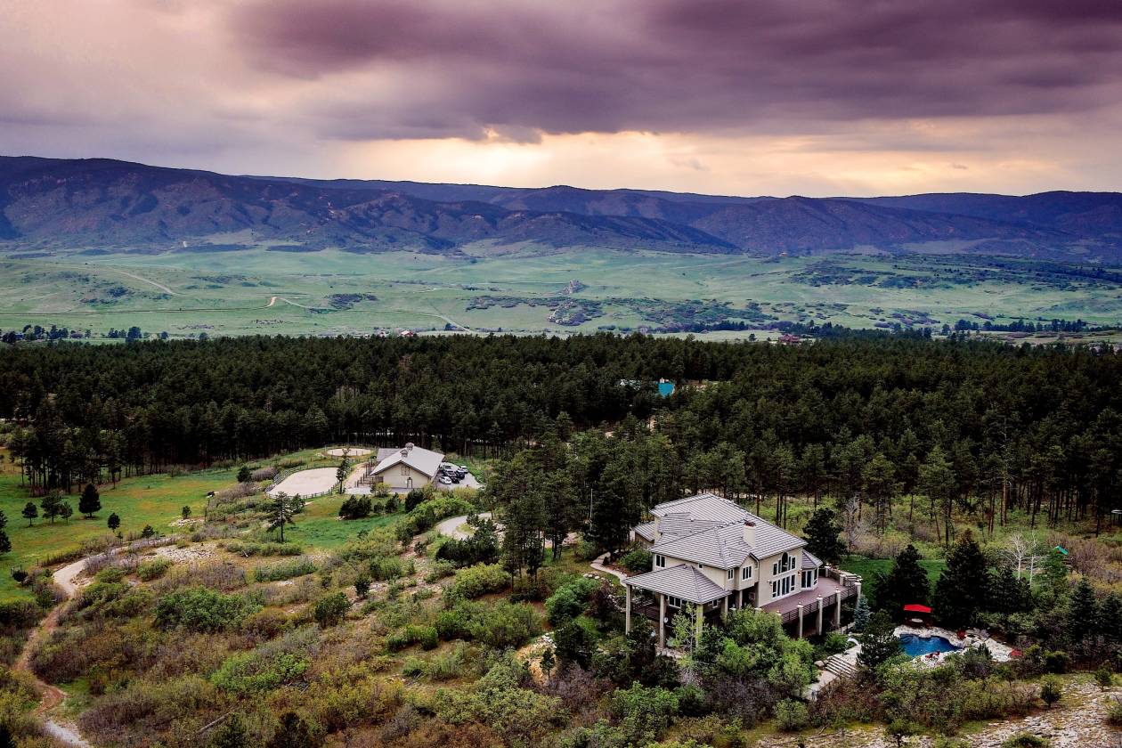 Horse property for sale with great views Sedalia, Douglas County