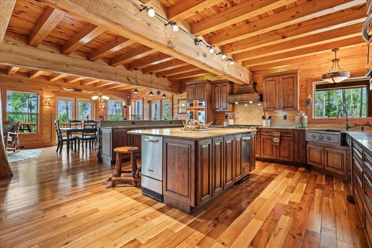 Equestrian Retreat custom log home on 68 Acres  - photo 5