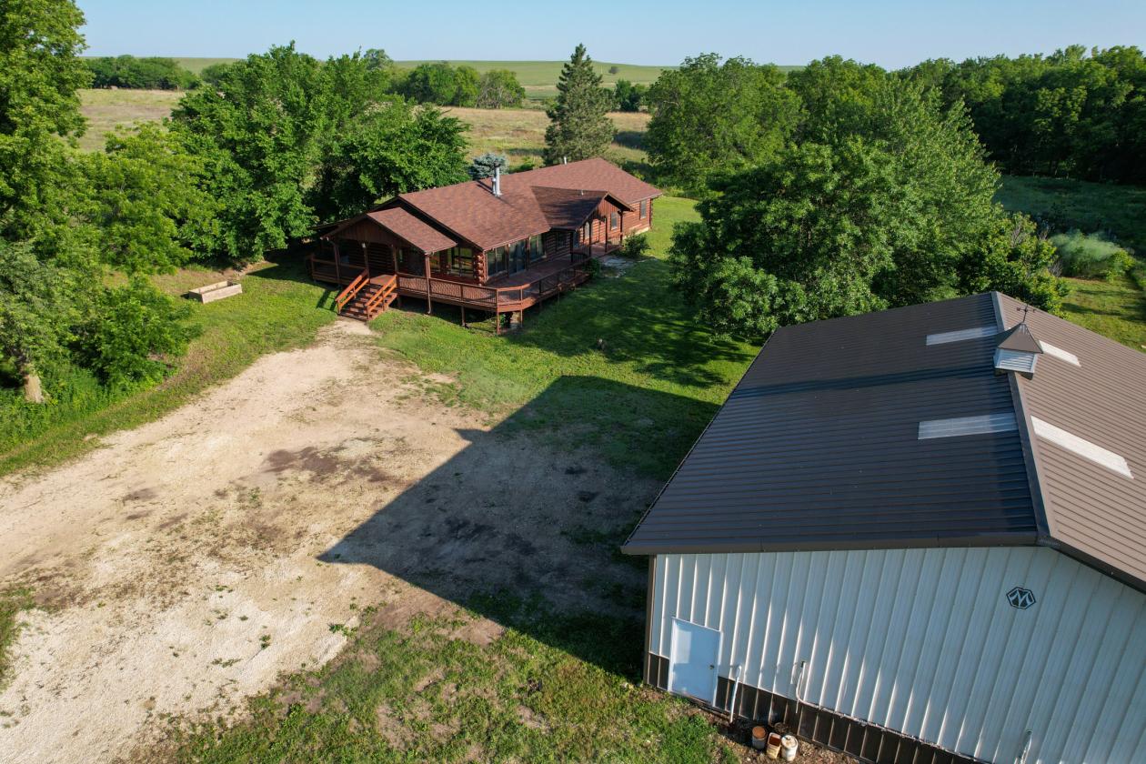 +/-174.7 ac with Log Home, Morton, and Horse Barn - photo 8