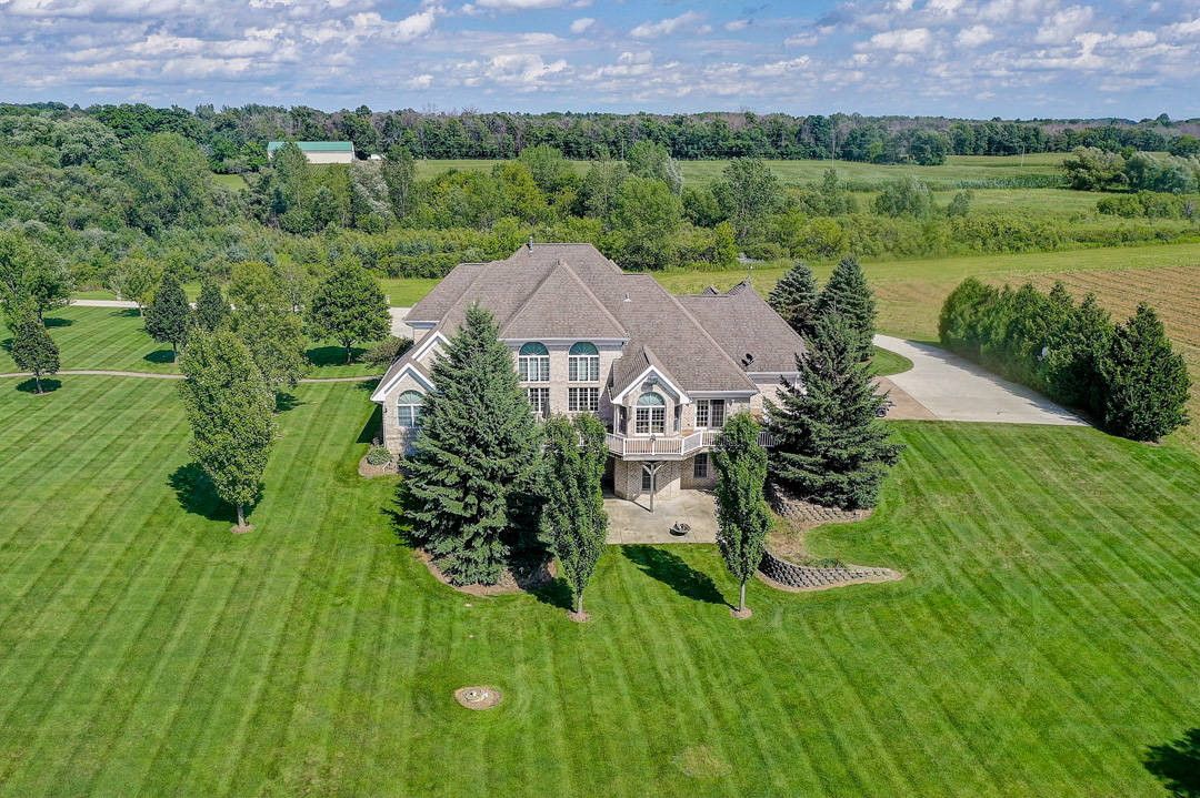 Spectacular Rural Estate on 62.5 Private Acres Helenville, Jefferson