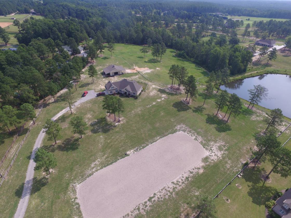 Impeccably Maintained Horse Farm in Pine Ridge Vass, Moore County, North Carolina
