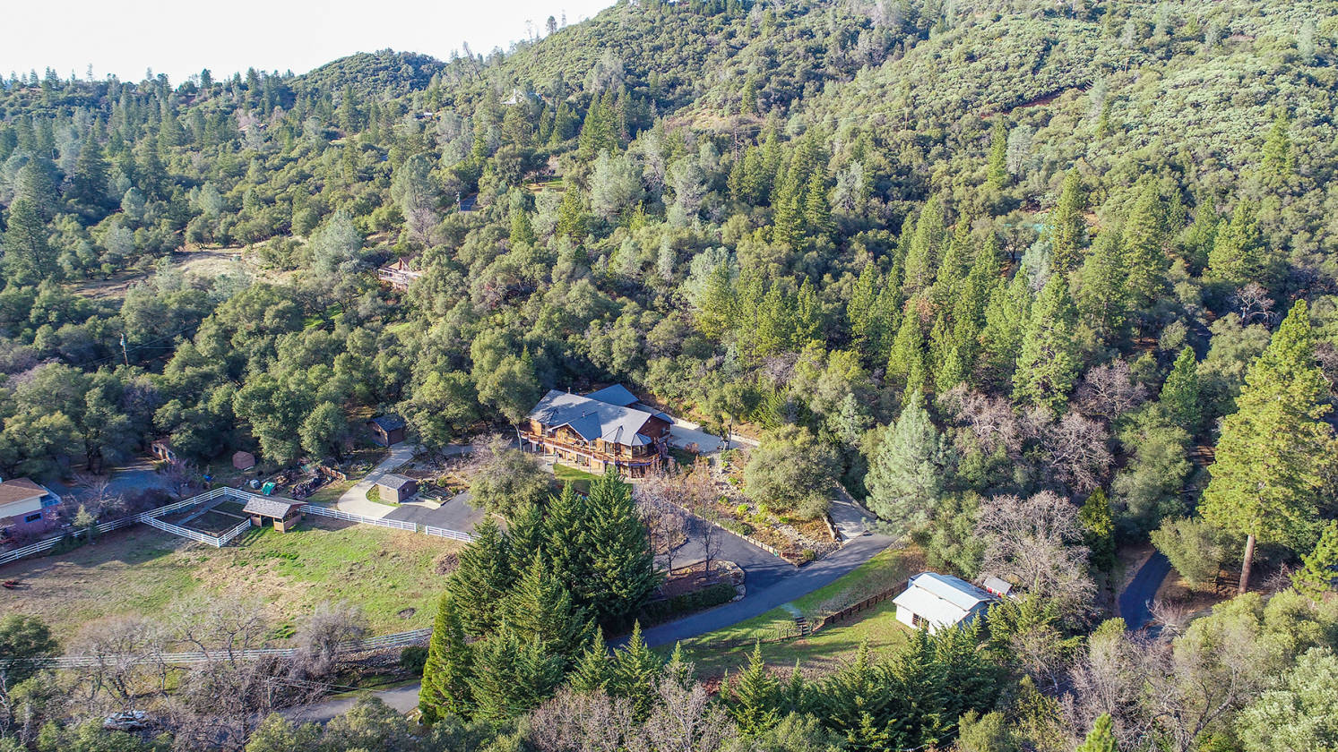 Spacious custom home on 2.95 acre horse property with stunning