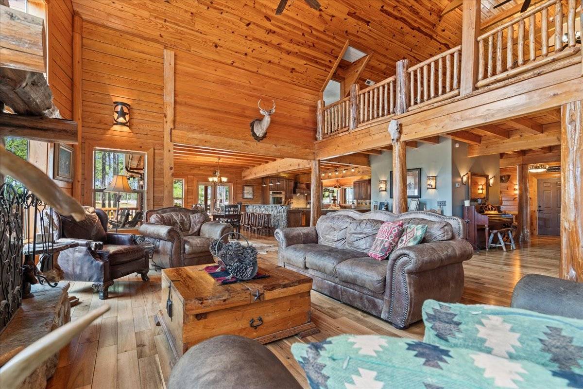 Equestrian Retreat custom log home on 68 Acres  - photo 13