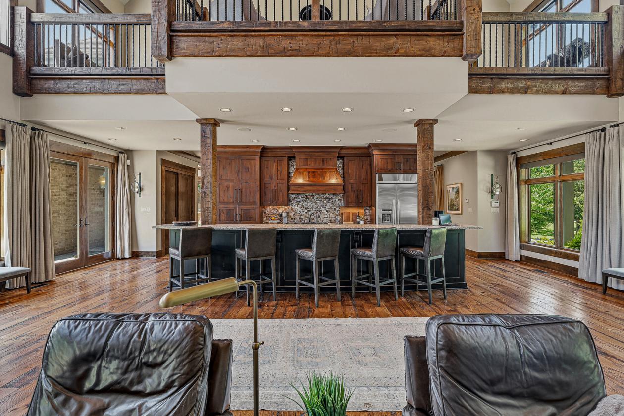 Modern Rustic Estate with Lake, Trails & Barn - photo 11