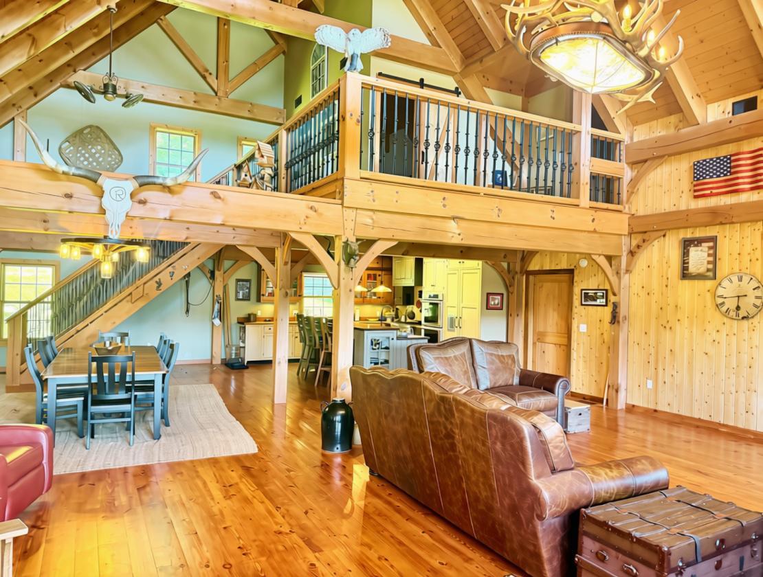 228 Acre Ranch-Gorgeous Views-Timberframe home - photo 12