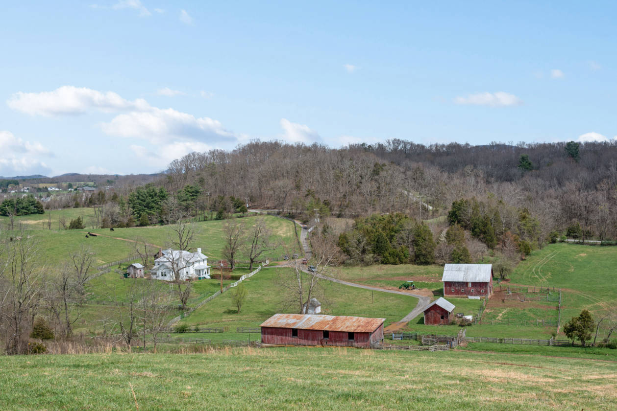 90+ acre organic farm in Montgomery County, Virginia Riner