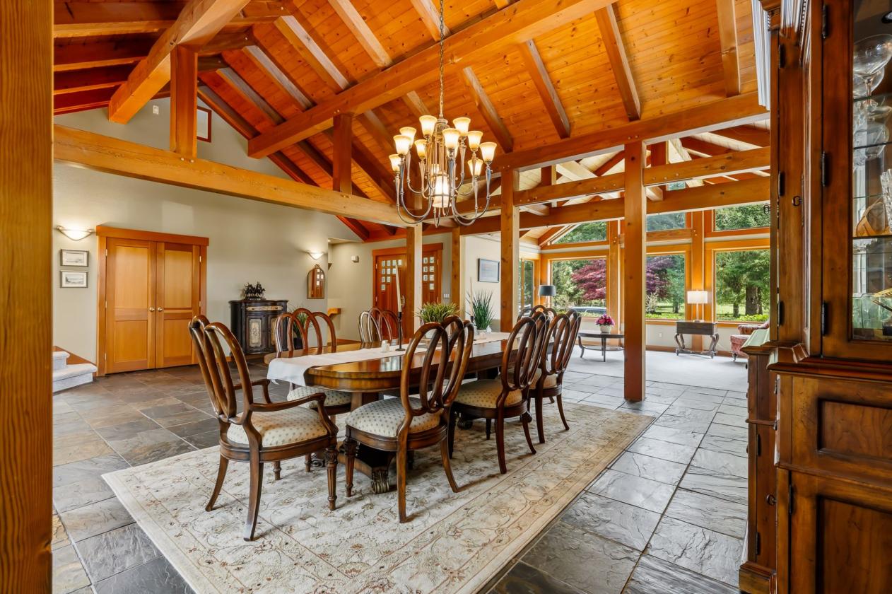 Timber Frame on 10 acres w/pool & arena - photo 13