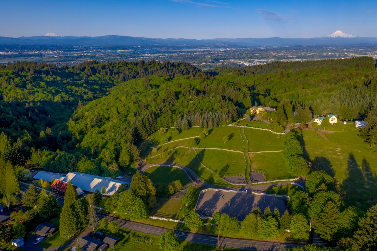 Gated 25-acre equestrian estate with sweeping Mt. - photo 30