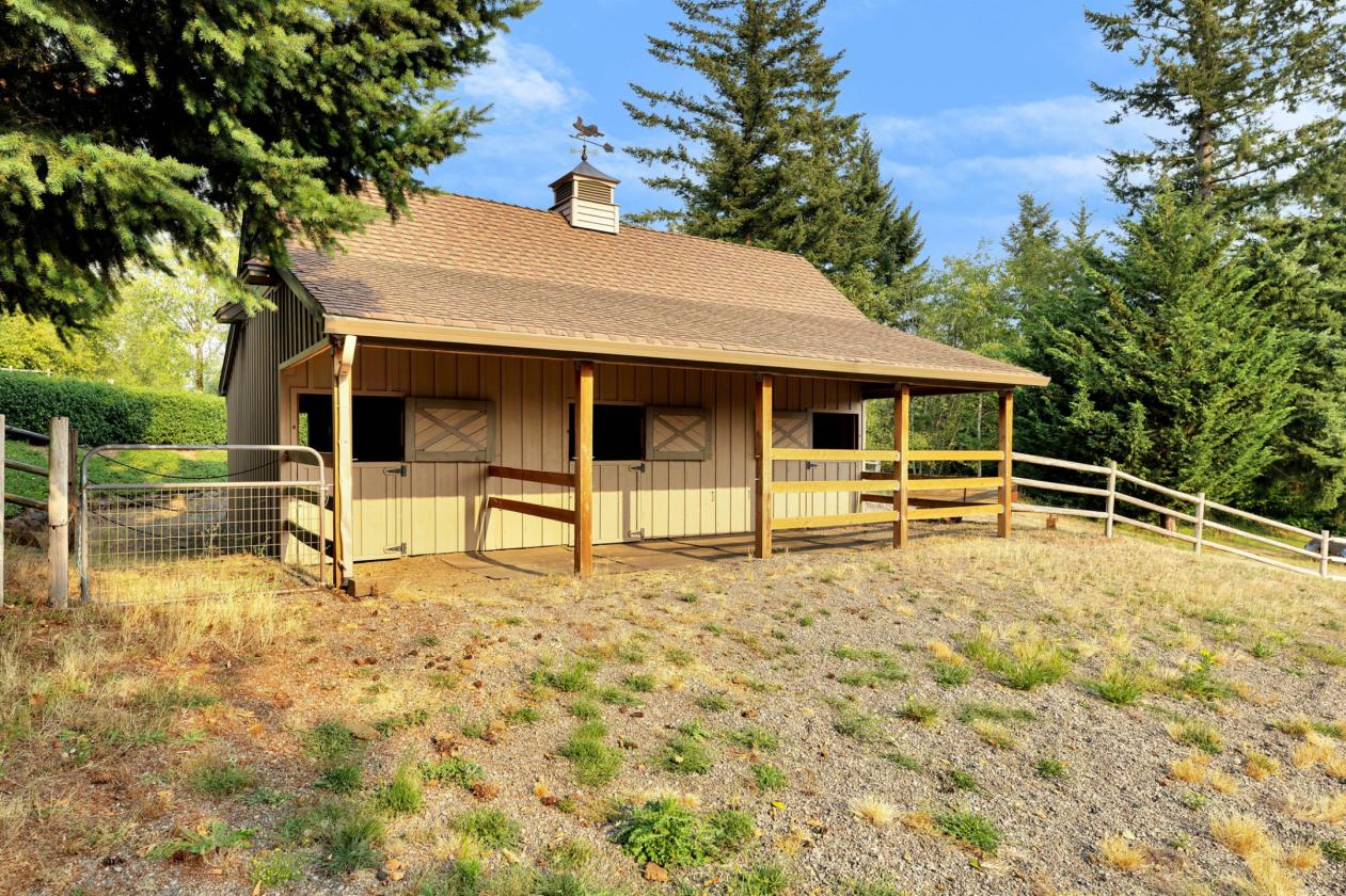 Custom Build with 2 Stall Barn w/ Miles of Trails - photo 27