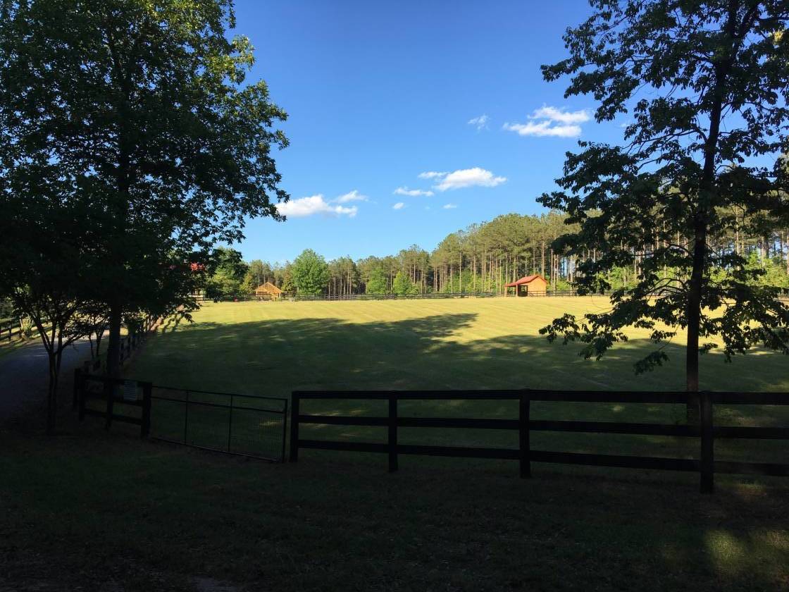 21 acre horse farm, 6 stall barn, optional 19+ acres.... Aiken, Aiken