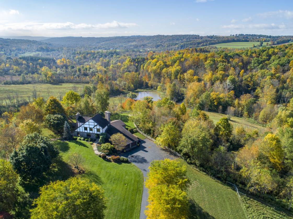 Farm, Forest and Water in Central NY Marcellus, Onondaga County, New