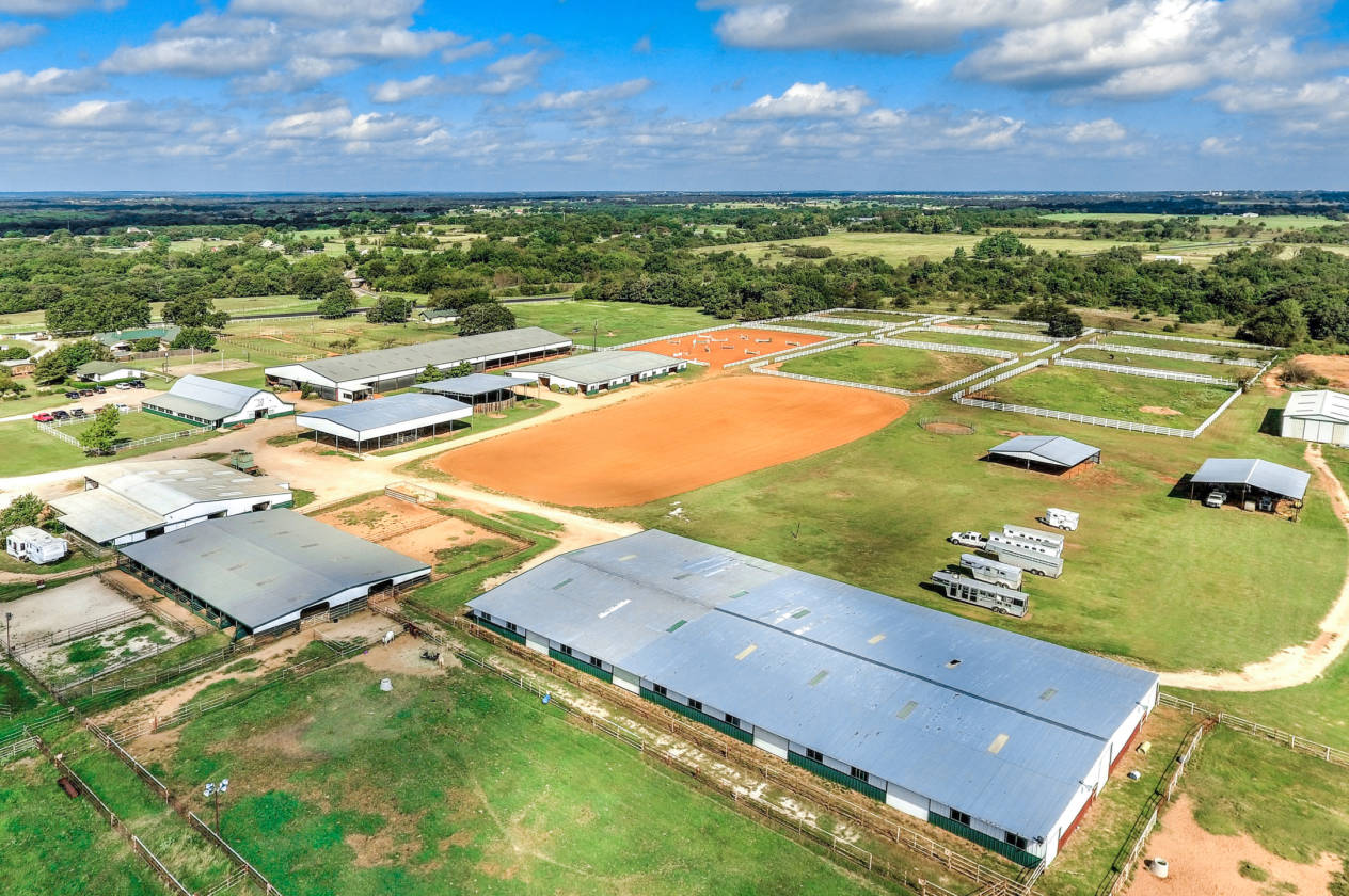 Diverse equine ranch property with training and breeding facilities